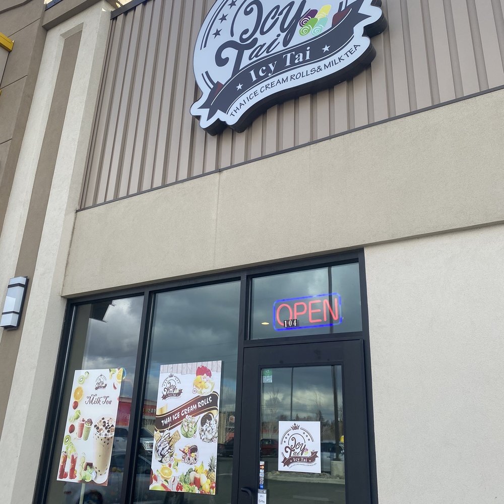 Icy Tai - the front entrance of a restaurant - Ice Cream & Frozen Yogurt Near Me - Yakima, Washington Icy Tai - the front entrance of a restaurant - Ice Cream & Frozen Yogurt Near Me - Yakima, Washington