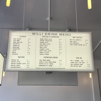 Milli Cafe - Menu - Cafes Near Me - Millbrae, California