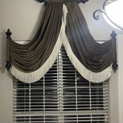Best Fabric Store - Velvet kitchen swag