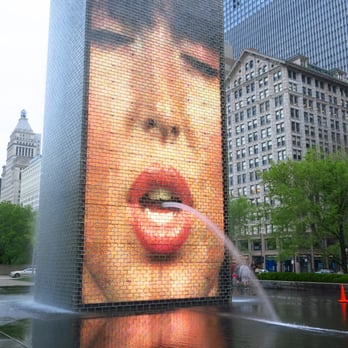 Crown Fountain - Public Art Near Me - Chicago, Illinois