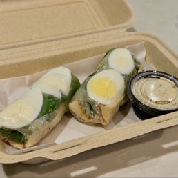 Chicken Caesar roll Chicken Caesar roll