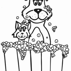 Dog In Suds