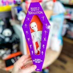 The Curious Bear Toy & Book Shop - It's spooky season!
Come grab a Squish N' Stretch Skeleton for your BOO-Basket! This creepy-cool skeleton is perfect fo...