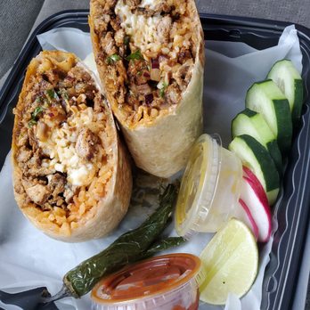 Lucas Breakfast and Bistro - Al pastor super burrito from food truck - Breakfast & Brunch Near Me - Napa, California Lucas Breakfast and Bistro - Al pastor super burrito from food truck - Breakfast & Brunch Near Me - Napa, California