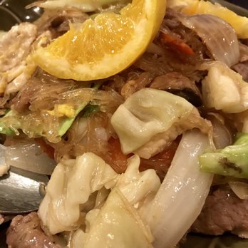 Sawasdee Thai Cuisine - Pad Woonsen with combination meat - Thai Near Me - San Antonio, Texas Sawasdee Thai Cuisine - Pad Woonsen with combination meat - Thai Near Me - San Antonio, Texas