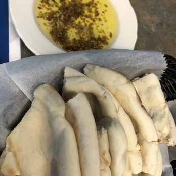 Garden Mediterranean Grill - Warm pita and dipping oil - Mediterranean Near Me - Lutz, Florida Garden Mediterranean Grill - Warm pita and dipping oil - Mediterranean Near Me - Lutz, Florida