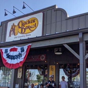 Cracker Barrel Old Country Store - Outside enjoying the rocking chairs - Breakfast & Brunch Near Me - Edmond, Oklahoma Cracker Barrel Old Country Store - Outside enjoying the rocking chairs - Breakfast & Brunch Near Me - Edmond, Oklahoma