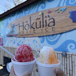 Hokulia Shave Ice - Vacaville - Tiger's Blood & Maui Sunset