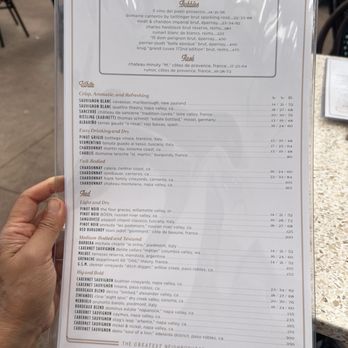 The Henry - Menu - New American Near Me - Carlsbad, California