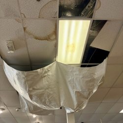 Leak in ceiling