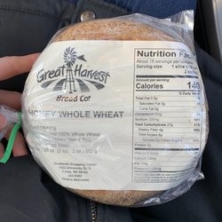 Great Harvest Bread - Honey Whole Wheat Bread wheel for $3.25.