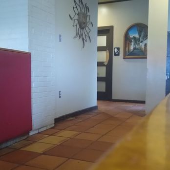 Mexican Inn Cafe - Hallway to the Restrooms. - Mexican Near Me - Fort Worth, Texas