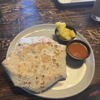 Salud Cerveceria - Breakfast Crunchwrap - Breweries Near Me - Charlotte, North Carolina