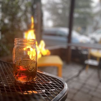 Gil's - Apple Outlaw by the fire - Beer, Wine & Spirits Near Me - Ashland, Oregon