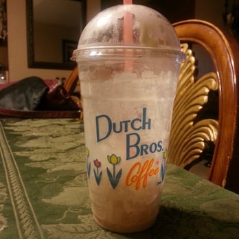 Dutch Bros Coffee - Medium iced caramelizer, looks like the Starbucks Venti to me. - Coffee & Tea Near Me - Goodyear, Arizona Dutch Bros Coffee - Medium iced caramelizer, looks like the Starbucks Venti to me. - Coffee & Tea Near Me - Goodyear, Arizona