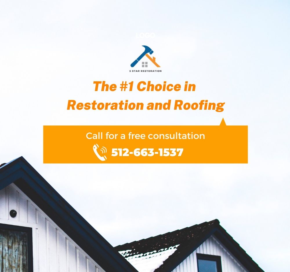 Slide of 5 Star Restoration