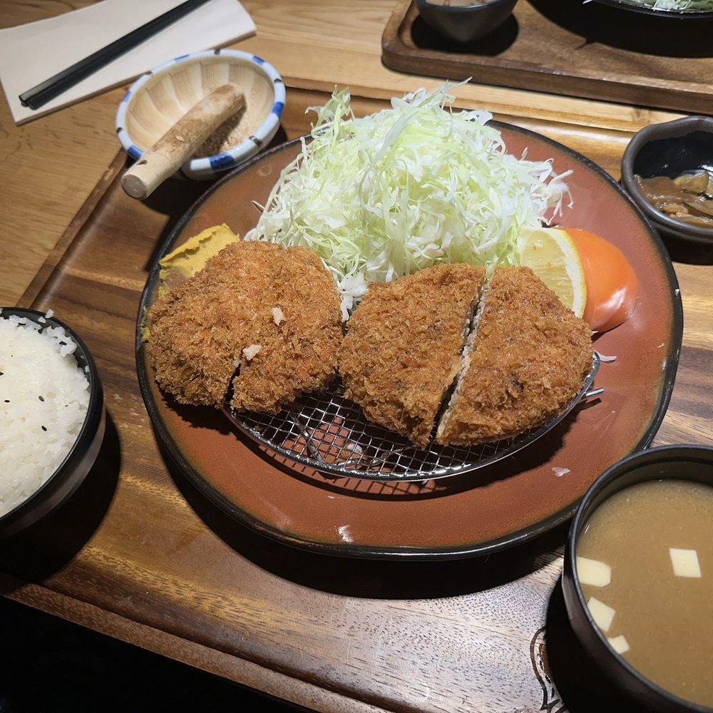Menchi Katsu with pork, herbs and onion Menchi Katsu with pork, herbs and onion