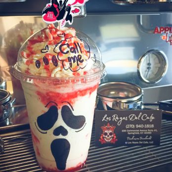 Los Reyes Del Cafe - Strawberry and scream Halloween special - Coffee & Tea Near Me - Springfield, Kentucky