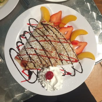Little Heaven - Fruit Marvel Crepe: strawberries, bananas, peaches and Nutella!! - Creperies Near Me - San Francisco, California Little Heaven - Fruit Marvel Crepe: strawberries, bananas, peaches and Nutella!! - Creperies Near Me - San Francisco, California