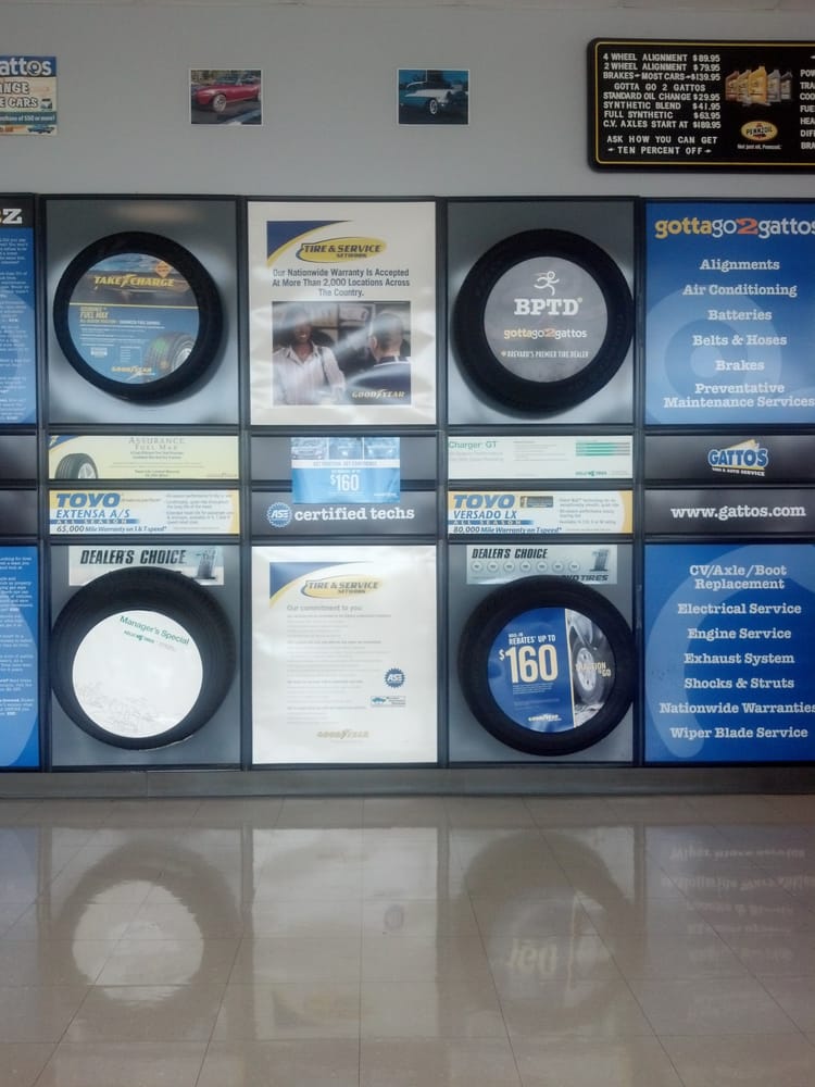 GATTO’S TIRES & AUTO SERVICE 510 N Cocoa Blvd, Cocoa, Florida Tires