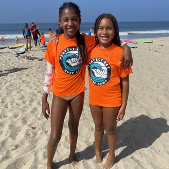 Perfect Day Surf Camp - Chloe and Kruz (left to right) - Surfing Near Me - Santa Monica, California Perfect Day Surf Camp - Chloe and Kruz (left to right) - Surfing Near Me - Santa Monica, California