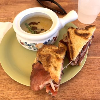 The Wild Rabbit Cafe - Half soup and sandwich, gluten free - Cafes Near Me - Torrey, Utah
