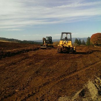 Dirt Guys Excavating - Grading for a customer's new shop - Septic Services Near Me - Dayton, Oregon Dirt Guys Excavating - Grading for a customer's new shop - Septic Services Near Me - Dayton, Oregon