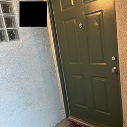 My actual door.