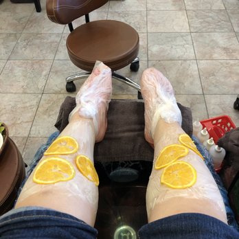 La Vie Nail Spa - The citrus pedicure - Nail Salons Near Me - Hickory, North Carolina La Vie Nail Spa - The citrus pedicure - Nail Salons Near Me - Hickory, North Carolina