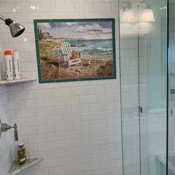 Butulia's Tile - Shower in Guest Bath - Tiling Near Me Butulia's Tile - Shower in Guest Bath - Tiling Near Me