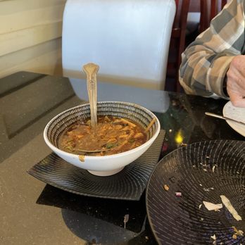 Folsom Palace - Half of a small order Hot & Sour Soup YUMMY - Chinese Near Me - Folsom, California