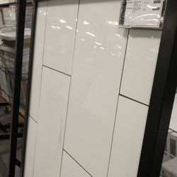 Floor & Decor - I could see the edges of these tiles are curved. So, broken joint design doesn't work
