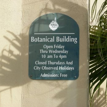 Botanical Building - Botanical Gardens Near Me - San Diego, California