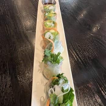 Buddha Thai Bistro - Fresh Rolls... RICE PAPER, LETTUCE, NOODLES, AVOCADO, CARROT, CUCUMBER, PEANUT SAUCE, SWEET CHILI SAUCE. - Thai Near Me - Vacaville, California Buddha Thai Bistro - Fresh Rolls... RICE PAPER, LETTUCE, NOODLES, AVOCADO, CARROT, CUCUMBER, PEANUT SAUCE, SWEET CHILI SAUCE. - Thai Near Me - Vacaville, California