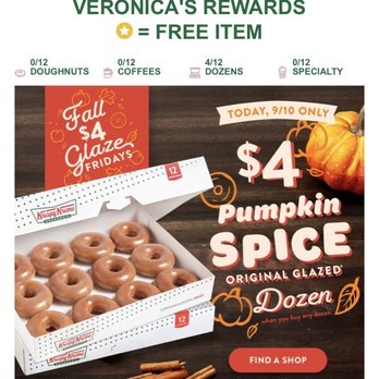 Krispy Kreme - Four dollar dozens on Friday - Donuts Near Me - Concord, North Carolina Krispy Kreme - Four dollar dozens on Friday - Donuts Near Me - Concord, North Carolina