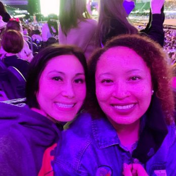 SoFi Stadium - With my BTS Army friend, Joyce inside the stadium - Stadiums & Arenas Near Me - Inglewood, California SoFi Stadium - With my BTS Army friend, Joyce inside the stadium - Stadiums & Arenas Near Me - Inglewood, California