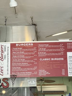 Menu photo 3 Lee's Burger Place Newton Centre, MA