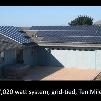 Mendocino Solar Service - 7,020 watt system, grid-tied, Ten Mile - Solar Installation Near Me - Little River, California Mendocino Solar Service - 7,020 watt system, grid-tied, Ten Mile - Solar Installation Near Me - Little River, California