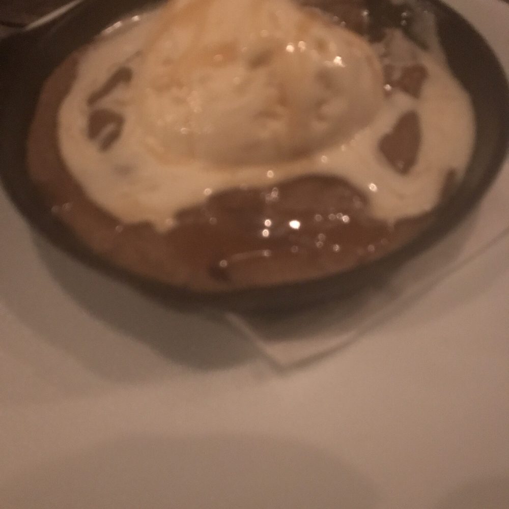 Cowfish - Melted cookie Dessert with ice cream - New American Near Me - Hampton Bays, New York Cowfish - Melted cookie Dessert with ice cream - New American Near Me - Hampton Bays, New York