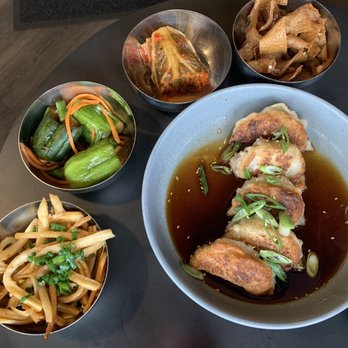 ANJU - Mandu - pan fried pork & kim chi dumplings - Korean Near Me - Washington, DC, District of Columbia