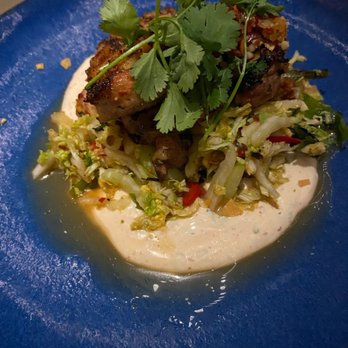 Cindy's Rooftop - Grilled chicken thighs - New American Near Me - Chicago, Illinois Cindy's Rooftop - Grilled chicken thighs - New American Near Me - Chicago, Illinois