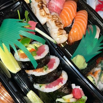 Lawrence Fish Market Chinatown - Summer roll & assorted nigiris - Bubble Tea Near Me - Chicago, Illinois Lawrence Fish Market Chinatown - Summer roll & assorted nigiris - Bubble Tea Near Me - Chicago, Illinois
