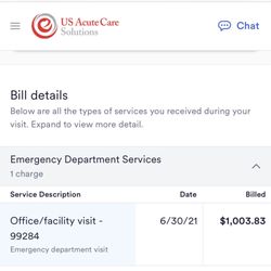 NextCare Urgent Care, Golden - Thanks for scaring me into this big fat bill