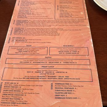 Marker 88 - Menu - Seafood Near Me - Islamorada, Florida Marker 88 - Menu - Seafood Near Me - Islamorada, Florida