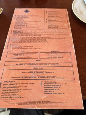 Menu photo 3 Marker 88 Islamorada, FL Menu photo 3 Marker 88 Islamorada, FL