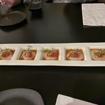 Dave's Sushi - Chili Crisp Scallop Sashimi - Sushi Bars Near Me - Bozeman, Montana