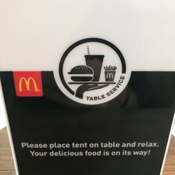 Table service!