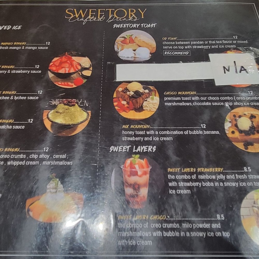 Sweetory - Menu April 2023 - Desserts Near Me - Jackson Heights, New York Sweetory - Menu April 2023 - Desserts Near Me - Jackson Heights, New York