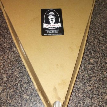 Talarico's Pizzeria - The huge box the pizza came in - Pizza Near Me - Seattle, Washington Talarico's Pizzeria - The huge box the pizza came in - Pizza Near Me - Seattle, Washington