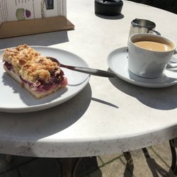 Konditerei und Cafe Maass - Cherry cake and coffee